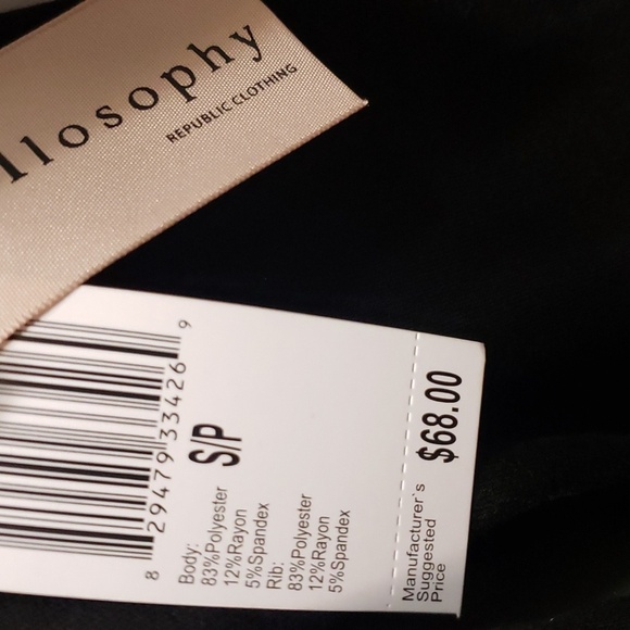 Philosophy Republic Clothing NWT Sequined Wine Glass Sweatshirt with Soc… - Picture 5 of 7